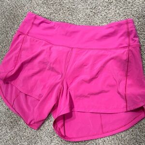 Lululemon speed up shorts 4 inch